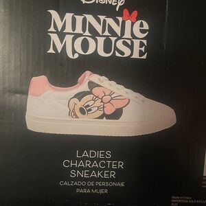 Disney Minnie Mouse ladies Sneakers - White and Pink